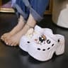Womens Platform Clog Sandals Thick EVA Soles