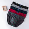 Mens Cotton Briefs five Pack Soft Breathable Everyday Underwear