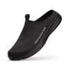 Mens Breathable Mesh Slip On Half Slippers With Soft EVA Soles 8