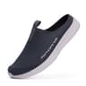 Mens Breathable Mesh Slip On Half Slippers With Soft EVA Soles 9
