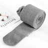 Womens High Waisted Fleece Lined Thermal Leggings with Ribbed Vertical Stripes