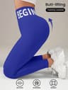 Womens Seamless High Waisted Yoga Leggings with Butt Lifting Design and Quick Dry Fabric