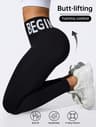 Womens Seamless High Waisted Yoga Leggings with Butt Lifting Design and Quick Dry Fabric