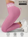 Womens Seamless High Waisted Yoga Leggings with Butt Lifting Design and Quick Dry Fabric