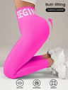 Womens Seamless High Waisted Yoga Leggings with Butt Lifting Design and Quick Dry Fabric