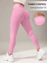 Womens Seamless High Waisted Yoga Leggings with Butt Lifting Design and Quick Dry Fabric