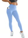 Womens Seamless Scrunch Butt Lift Leggings High Waisted Yoga Workout Tights