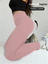 Womens High Waisted Tummy Control Leggings Soft Non See Through Workout Yoga Pants