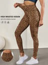Womens High Waisted Tummy Control Leggings Soft Non See Through Workout Yoga Pants