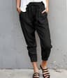 Womens High Waisted Ankle Length Leggings with Stretch and Booty Lifting Fit