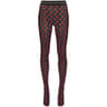 Womens Seamless Printed Leggings Lightweight Stretch Ankle Length Pants 16