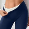 Womens High Waist Thermal Leggings Thick Stretchy Winter Pants