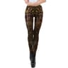 Womens Punk Skull Print Mid Calf Leggings With Stretch Fabric 10