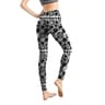 Womens Colorful Geometric Print Stretch Leggings For Workout And Casual Wear 7