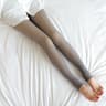Womens Sheer Lace Pantyhose High Stretch Nylon Stockings with Booty Lifting Fit