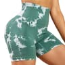 Womens High Waisted Tie Dye Seamless Leggings for Yoga and Workouts