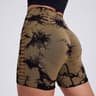 Womens High Waisted Tie Dye Seamless Leggings for Yoga and Workouts
