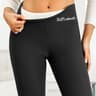 Womens High Waisted Fleece Lined Winter Leggings With Stretchy Velvet Feel 6
