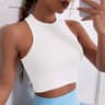 Womens Seamless Push Up Tank Top with High Stretch