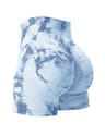 Womens High Waisted Tie Dye Seamless Workout Shorts With Butt Lifting Fit 8