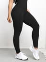 Womens High Waisted Yoga Leggings with Pockets and Tummy Control Sportswer
