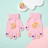 Kids Knitted Winter Gloves with Cute Cartoon Animal Designs