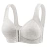 Womens Wire Free Front Button Bra with Full Cup Coverage