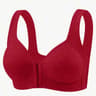 Womens Wire Free Front Button Bra with Full Cup Coverage