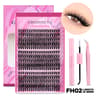 GROINNEYA DIY Lash Extension Kit Cluster Lashes With Bond  Seal For SalonQuality At Home 16