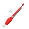 Stainless Steel Food Tong Silicone NonStick Cooking Clips Outdoor Barbecue Salad Tool Kitchen Acces 12