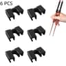 Reusable Chopsticks Helpers Training Adults Kids NonSlip Chopstick Hinges Connector Portable Practi 6