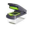 QuickPrep 15 in 1 Vegetable Chopper with 7 Blades, Food Chopper & Mandoline Slicer Container