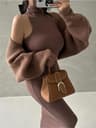 Elegant Dresses for Evening Party Ladies with Elastic Hip Wrap
