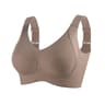 FallSweet Wireless Push Up Bra For Women  Plus Size Seamless Thin Cup Comfort Bralette 8