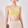 High Support Cross Strap Sports Bra For Women  Fitness Bralette With Padded Support 5