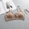ComfortFit Cotton Sports Tube Top – Seamless Wireless Push Up Bralette