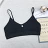 ComfortFit Cotton Sports Tube Top – Seamless Wireless Push Up Bralette