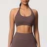 Womens Seamless Sports Bra Padded Backless Yoga & High Elastic Fitness Bra