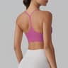Y Back Push Up Sports Bra for Women Yoga Gym Crop Top