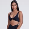 Backless Front Twist Low Support Sports Bra for Yoga and Light Training