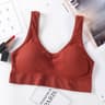 Seamless Push Up Wireless Bra For Women Non Wire Padded Bralette 5