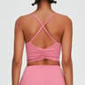 Quick Dry Cross Back Sports Bra For Yoga Running And Gym Training 3