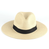 Straw Hat Summer Straw Fedora Hat with Ribbon Band