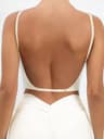 Seamless Backless Strapless Bra with Adjustable Multiway Straps for Women