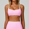 Backless Sports Bra for Women Breathable Nylon Yoga Gym Bra