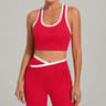 Womens Sports Vest U Neck Yoga Tank Top For Running And Fitness 8