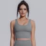 Women V Back Sports Bra With Chest Pad Shockproof Padded Yoga Bra For Fitness And Running 10