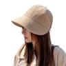 Womens Solid Color Bucket Hat For Sun Protection And Casual Outdoor Style 2
