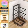 Adjustable Stainless Steel Pot Rack Organiser For Kitchen Storage 10