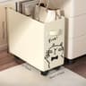 Under Table Rolling Storage Cart Essential For Mobile Office Organization Perfect Gift For Mothers  2